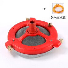 农用打药泵高压柱塞泵打药机药水搅拌器过滤网混药器肥料农药搅拌 大号红色搅拌器(陶瓷)+5米管