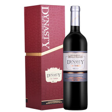 国际	
王朝(Dynasty)国产红酒典藏精品干红葡萄酒单支礼盒装750ml