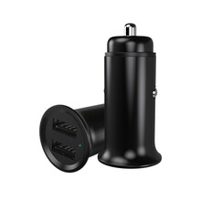 爱蚁(ianttek)车载充电器快充 4.8A智能输出12V/24V车通用 车充头点烟器一拖二24W双USB汽车用品JK620