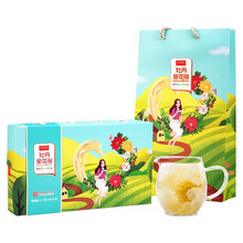 万景祥牡丹全花茶 河南洛阳特产 礼盒装 配手提袋 整朵1.2g/朵 8朵装