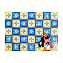 艺趣幼儿园4567岁儿童认识数字贴纸找规律宝宝粘贴观察力初步推理能力模式练习早教启智益智玩具 花砖排序