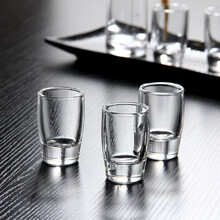 法兰晶【6只装】白酒杯烈酒杯一口杯家用龙舌兰白酒杯套装 龙舌兰杯【6只装】