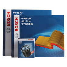 博世三滤套装   /空气滤芯   /空调格   /机油滤清器 江淮瑞风S3 1.5/1.6(14至17款) 空气滤芯+空调滤芯【两滤】
