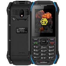爱户外(ioutdoor)F1 Ex本安防爆手机 化工厂石油燃气油库 移动/联通IIC T5工业防爆 化工蓝