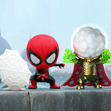 Hot Toys 蜘蛛侠  蜘蛛侠福瑞神秘客套装 COSBABY迷你珍藏人偶 蜘蛛侠及神秘客