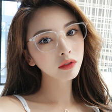 帕娜美菈防辐射眼镜女超轻近视眼镜电脑护目镜抗蓝光电竞眼镜平光镜男 磨砂黑 【防辐射 防蓝光】无度数