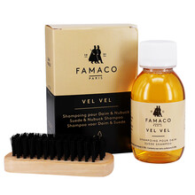 FAMACO （法马贵族）磨砂皮大黄靴反绒面皮革清洁液护理踢不烂清洁剂去污添柏岚油污清洗去除污渍套装 小包装100ml
