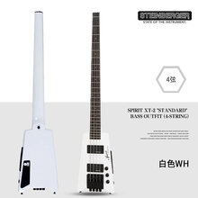 Steinberger施坦博格/斯坦伯格黄贯中初学者无头便携式旅行电贝司 XT-2 STANDARD 白色WH