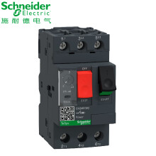 施耐德 TeSys热磁式电动机断路器，按钮控制，整定电流2.5-4A；GV2ME08C