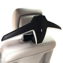 启驰 奔驰C级E级GLC奥迪A6LQ7Q5L后排座椅折叠小桌板本田奥德赛艾力绅别克GL8车载餐桌改装 车载衣架 座椅小桌板【单个价】