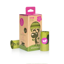 earth rated胶囊拾便器拾便袋狗狗捡屎袋猫便袋宠物用品铲屎器保卫地球 补充装120支（薰衣草味）