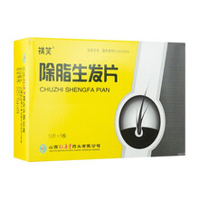 祺笑 除脂生发片 0.3g*60片/盒 脂溢性脱发 除油脂止痒 养血药品 1盒装