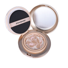 澜庭集纵美水光焕颜霜气垫BB霜气垫CC粉底液素颜霜化妆品护肤品套装纵美水乳彩妆系列 气垫象牙白（带替换装）