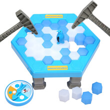 【抖音玩具】活石咬手指鲨鱼鳄鱼咬人儿童创意敲冰企鹅海盗桶整蛊抖音同款减压解压玩具神器 敲冰企鹅