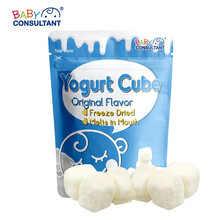 宝贝顾问 酸奶溶豆零食 儿童酸奶魔方 韩国进口 原味