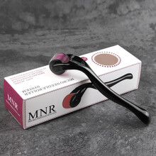 美容院家用540微针滚轮脸部美容滚针水光痘坑痘印收缩毛孔淡化痘印痘坑修复红血丝 针长0.75mm