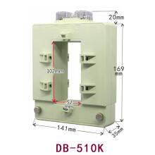 铜排开合式电流互感器开口式 BH0.66开启式方形交流高精度计量0.2 DB-510K 零点 5S 1500A/5A