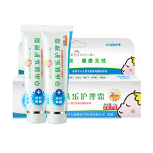 康馨儿（CanThink ）肤乐霜草本护理霜宝宝护肤口水膏婴儿肌肤保湿面霜润肤霜 15g（2支装）