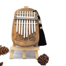 GECKO壁虎拇指琴卡林巴琴初学者入门乐器卡琳巴琴kalimba手指琴 香樟木【K-8CA