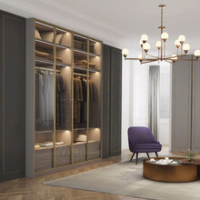 皮阿诺衣柜定制 全屋定制卧室衣帽间柜子定做 推拉门衣柜
