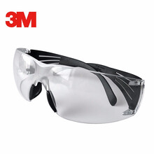3M护目镜  SF300 防风灰尘 防风沙 眼镜骑行风镜 防飞溅眼镜 工业 SF301AF(透明）