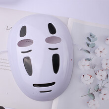 狐狸面具半脸古风日式萤火之森二次元动漫和风狐狸流苏手绘彩绘猫脸cosplay舞会万圣节道具抖音同款 脸