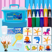 乐哲 魔幻水精灵玩具 抖音网红同款水精灵套装神奇水宝宝海洋宝宝儿童手工制作diy材料包3-6岁玩具