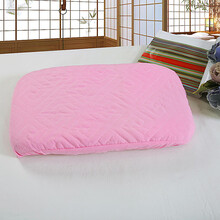 枕套新款美容院床专用美容枕芯纯色枕头方枕按摩床小枕头 粉红色 好生意粉含芯