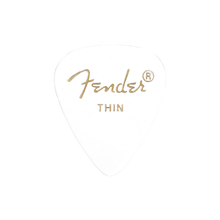 芬达FENDER 彩色赛璐璐 吉他拨片 民谣木电吉他拨片 扫弦弹片拨片 【拍5付4】白色 THIN 0.46MM