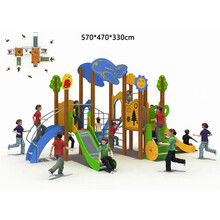 儿童滑梯不锈钢滑梯PE板滑滑梯高端滑梯幼儿园滑梯小区高档住宅木滑滑梯 18部分定金【整套51500】