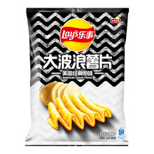 超市	乐事（Lay's）休闲零食 大波浪薯片原味 135克