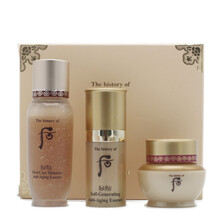 【国内专柜】 后Whoo套装 天气丹花献体验装 天率丹 保湿 旅行套盒  秘贴3件套总31ml