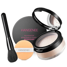 HANGENEE 【定妆神器】定妆粉散粉控油持妆不脱妆蜜粉遮瑕学生党抖音网红李佳琦推荐同款化妆品干粉 自然色定妆粉【送刷子】
