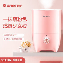 格力（GREE）加湿器 低噪迷你办公室卧室家用带香薰盒加湿孕妇婴儿可用(SC-25X68)