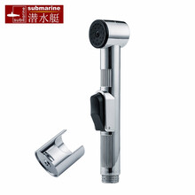 潜水艇（Submarine）喷枪头马桶伴侣冲洗器手持花洒喷头妇洗器喷水枪洁身净身器配件淋浴管京 喷枪(ABS工程塑料镀铬)