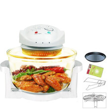 五代空气炸锅光波炉家用智能电炸锅热波空气炉 菱形款套餐三