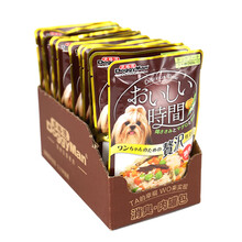 屿笙宠具 12包日本多格漫狗湿粮狗狗妙鲜封包宠物幼犬拌饭罐头狗粮伴侣 【鸡肉猪肉胡萝卜】*12包 6个月以上