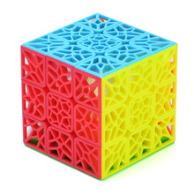 奇艺 DNA魔方 DNA三阶魔方 DNA金字塔 平面三阶凹面三阶 镂空花纹 送教程 益智玩具 平面三阶