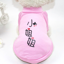 狗狗衣服秋冬装泰迪奶猫咪比熊法斗博美小型犬幼犬春秋宠物卫衣 小姐姐 XS