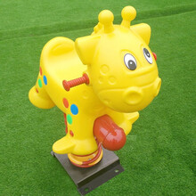 户外公园小区幼儿园大型摇马儿童 弹簧摇马摇摇乐卡通动物双人跷跷板室外 长颈鹿