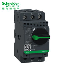 施耐德 TeSys热磁式电动机断路器，旋钮控制，整定电流9-14A；GV2PM16C