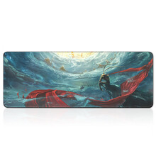 WKUK  鼠标垫超大号游戏动漫二次元女生鼠标垫键盘垫加厚桌垫 大圣归来 300*800*3mm