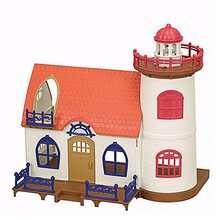 森贝儿家族 家具配件系列女孩玩具仿真女孩过家家玩具套装 星空瞭望塔SYFC52678