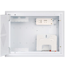 德力西电气（DELIXI ELECTRIC）家用暗装 弱电箱 多媒体光纤箱 空箱 多媒体信息箱 集线箱 大号400*300金属