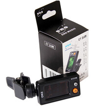 梵巢 乐器配件 定音 高灵敏 吉他 二胡 琵琶 柳琴 黑色 民乐通用 十二平均音律 校音器 ET-31M