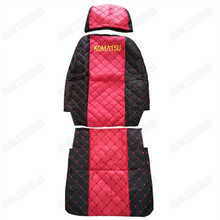 适用于挖掘机座椅套卡特小松日立大宇三一神钢沃尔现代四季通用款座垫套 卡特(四季通用款)