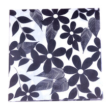 久洁  彩色餐巾纸 印花 彩色 酒店 咖啡厅 餐厅聚会用纸 叶子