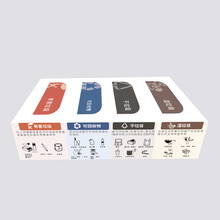 京东京造 分类垃圾袋 背心式4色印字64只湿垃圾厨余垃圾不洒水大容量客厅卧室厨房 上海垃圾分类定制咨询客服