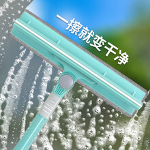 玻璃刮擦玻璃神器刮水擦窗清洁工具高层玻璃可伸缩双面擦洗窗户刮子 组合:升级可【弯曲款】