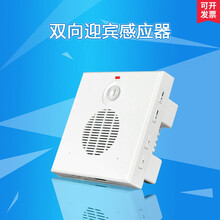 红外无线感应器 门铃迎宾器报警器 双向迎宾器 进门欢迎光临门铃 IS双向220V+下载器+线